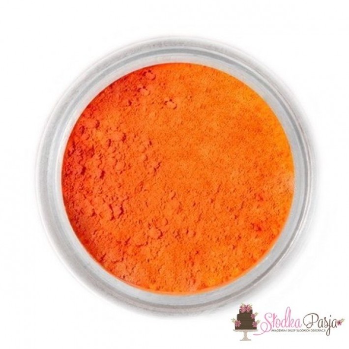 Barwnik spożywczy w proszku Fractal pomarańczowy - ORANGE - 2,5 g