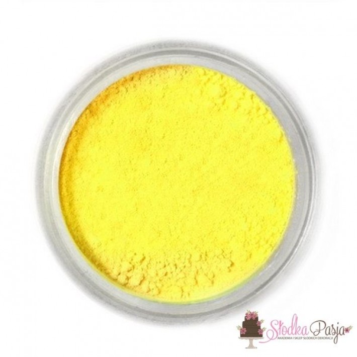 Barwnik spożywczy w proszku Fractal żółty - LEMON YELLOW - 3 g