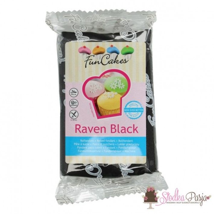 Masa cukrowa Fun Cakes 250 g - Rawen Black