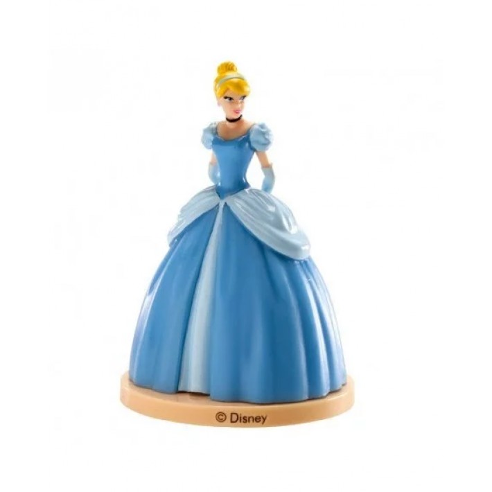 Figurka księżniczki do dekoracji tortu, wykonana z tworzywa, kolorowa, idealna na dziecięce uroczystości