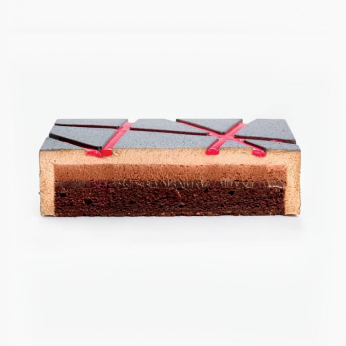 Forma silikonowa Dinara Kasko tort musowy - Chocolate Block