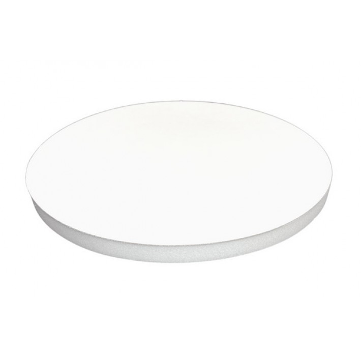 Podkład pod tort z białego styroduru 26 cm - biała podkładka