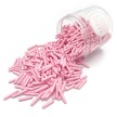 Posypka cukrowa Happy Sprinkles makaroniki matowe 90 g - różowe