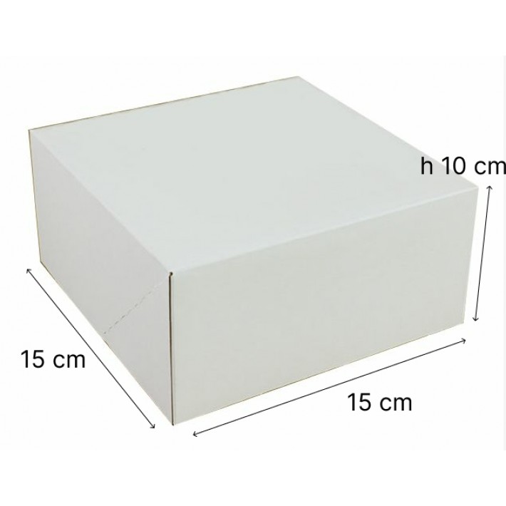 Pudełko na bento cake - 15x15x10 cm
