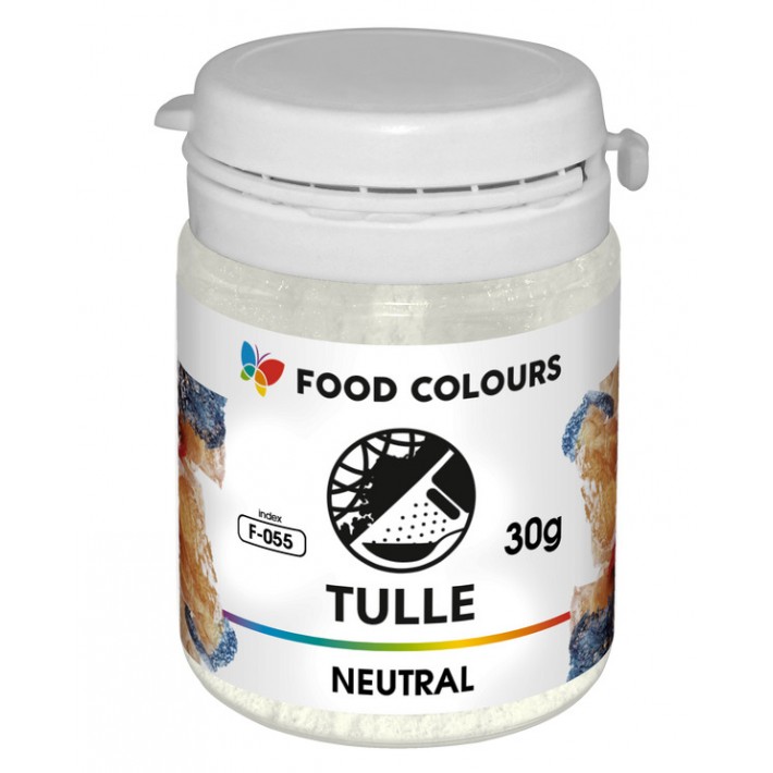 Tiul w proszku Food Colours 20 g - neutralny