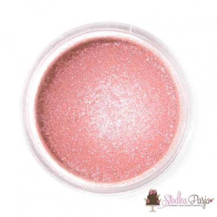 Barwnik spożywczy w proszku Fractal perłowy różowy - SPARKLING ROSE