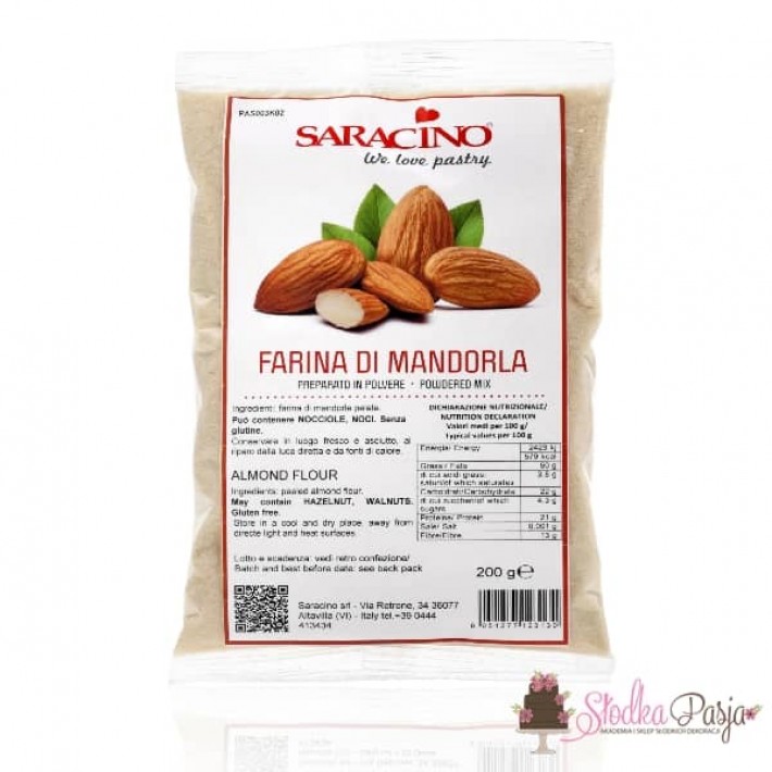 Mąka migdałowa Saracino 200 g