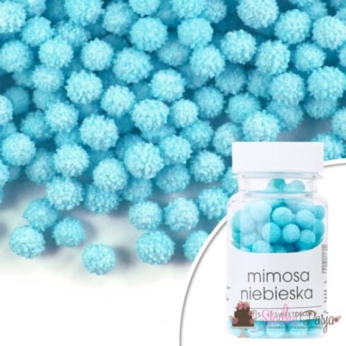 Posypka cukrowa Pearls 40 g - Mimosa niebieska
