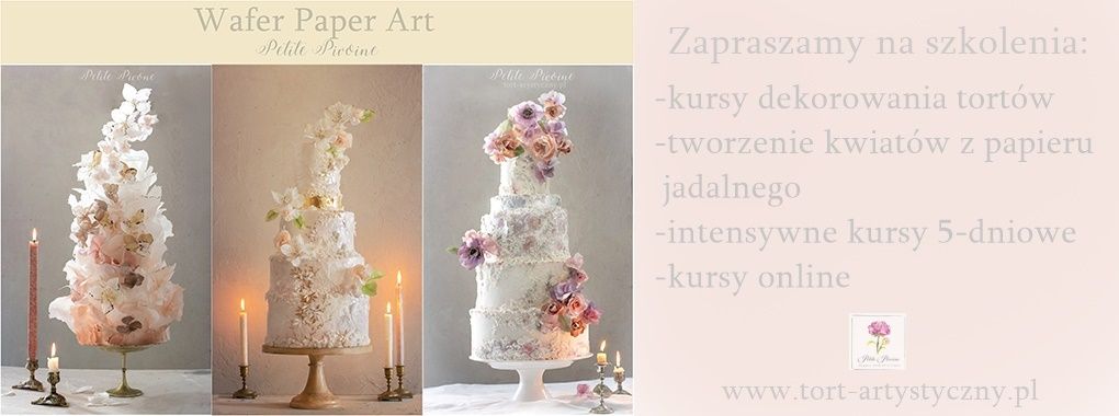 Kurs dekorowania tortów Beata Tomasiewicz