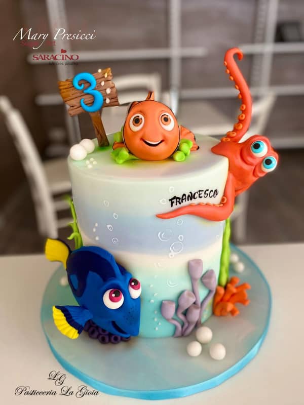 Figurka Nemo z masy cukrowej Saracino 5Kg